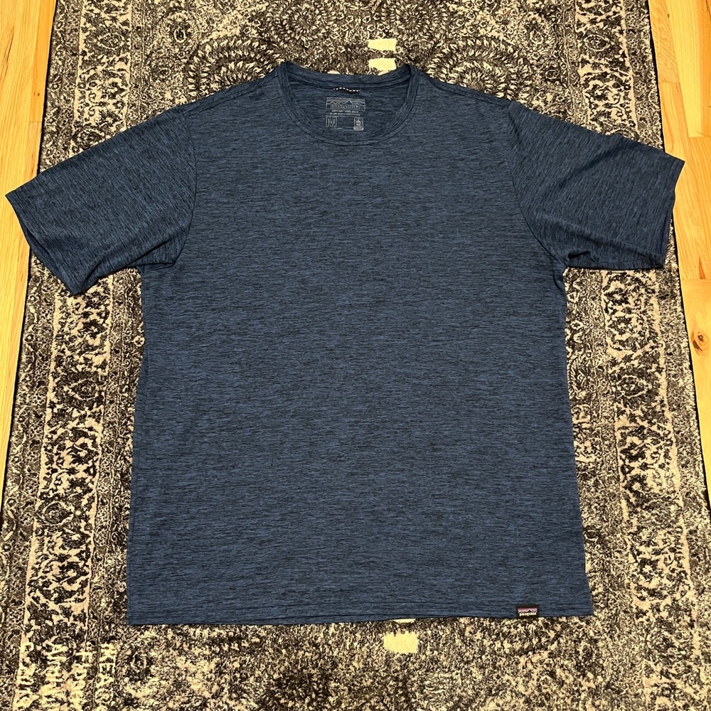 Men's Patagonia Capilene® Cool Daily Performance T Shirt Medium Blue